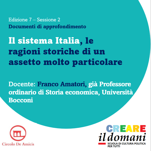 Edizione 7 / Sessione 2 (Amatori – Il sistema Italia) – Documenti di&nbsp;approfondimento