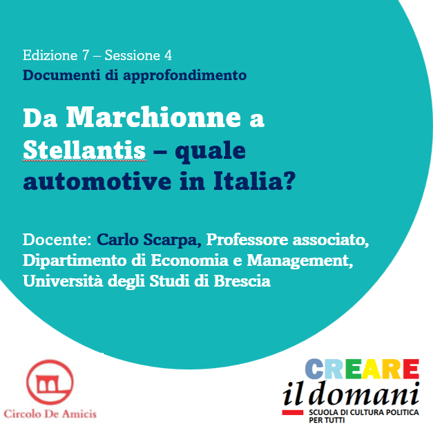 Edizione 7 / Sessione 4 (Scarpa – Da Marchionne a Stellantis) – Documenti di&nbsp;approfondimento
